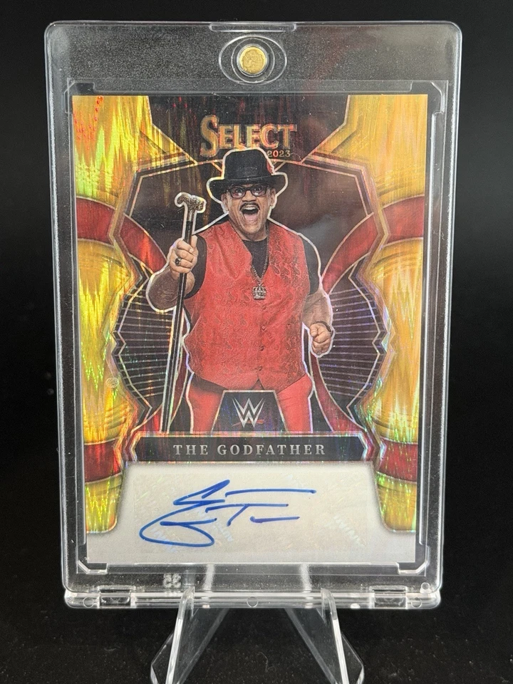 The Godfather Gold Prizm Autograph /5 2023 Select SG-GFT - Image 1 of 2