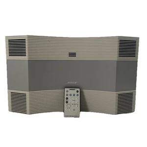 Bose Acoustic Wave Music System II AM/FM/CD Player White W/ Remote Works! - Picture 1 of 11