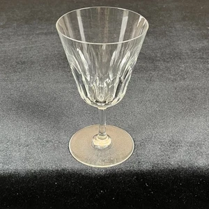 Vintage Baccarat Cut Crystal  Wine Water Goblet Glass  6"  France - Picture 1 of 8