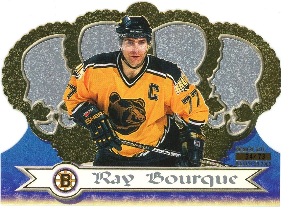 Pacific Crown Royale 1999-00 fecha de estreno Ray Bourque #34/73 Foto 1 de 1