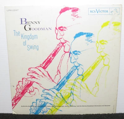BENNY GOODMAN THE KINGDOM OF SWING (VG+) LPM-2247 LP VINYL RECORD Foto 1 de 4