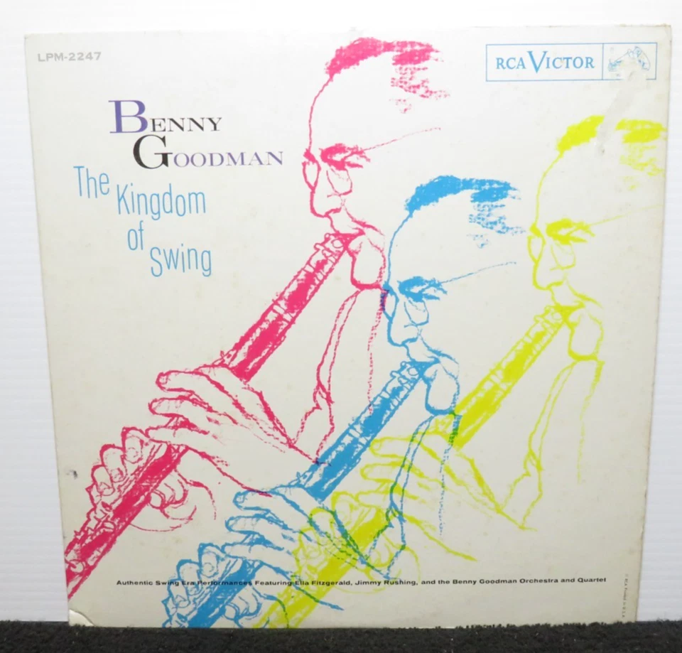 BENNY GOODMAN THE KINGDOM OF SWING (VG+) LPM-2247 LP VINYL RECORD - Image 1 of 4