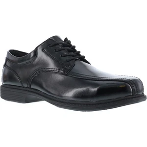 Florsheim FS2000 Men's Coronis Black Dress Lace Oxford SD35 Steel Toe Work Shoes - Picture 1 of 5