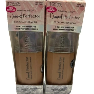PHYSICIANS FORMULA MINERAL WEAR DIAMOND PERFECTOR BB CREAM DEEP TO RICH 2X37ML - Picture 1 of 9