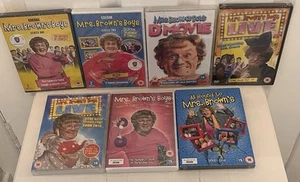 Mrs Brown's DVD Bundle x7 - Boys / D'Movie / All Round to / Live - New & Sealed - Imagen 1 de 18
