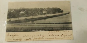 Raro Greenock Espalande Reino Unido 1903 Frith's Postal Medio Centavo Estampilla Postal - Imagen 1 de 4