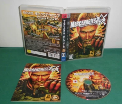 PlayStation3 -- MERCENARIES 2 : World in Flames -- PS3. JAPAN GAME. 52262 - Image 1 of 4