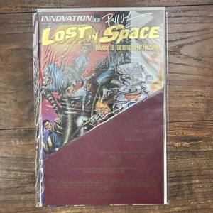 Lost in Space #13 Limited Gold Foil Edition Variant Comic Innovation Autographed - Picture 1 of 12