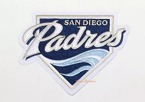 SAN DIEGO PADRES 2004 HOME PLATE AUTHENTIC MLB SLEEVE PATCH - Picture 1 of 1
