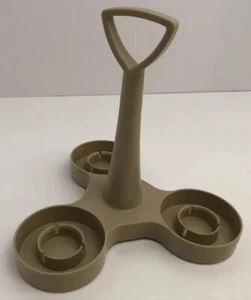 Tupperware Almond Tan Condiment Keeper Carrier Replacement Only #757-1 - Picture 1 of 8