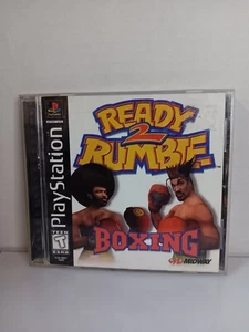 Ready 2 Rumble Boxing (Sony PlayStation [PS1], 1999) Usado, Etiqueta Negra, Probado - Imagen 1 de 5