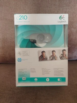 Logitech C210 webcam for computer use. USB. Brand New  - Image 1 of 4