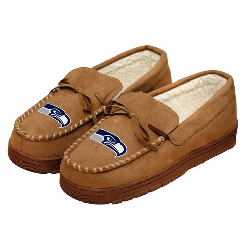 MLB Football Mens Team Logo Moccasin Slippers Shoe Pittsburgh Pirates Cover