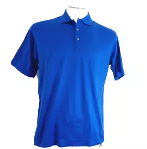 Blau Golf Polo Cutter & Buck Signature Collection Kurzarmhemd Herren Medium - Bild 1 von 12