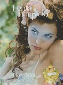 Publicité papier - advertising paper - Fleur Défendue de Lolita Lempicka - Picture 1 of 1
