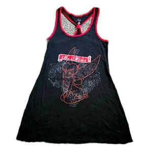 Disney’s Tinkerbell "Be Mine" Razorback Loungewear Tank Strass Blumen Medium - Bild 1 von 11