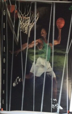 Póster Gillotine Kendall Gill Nike #5413 raro nuevo Foto 1 de 2