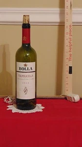 Bolla Valpolicella italienische grüne Glasflaschenlampe - Bild 1 von 5