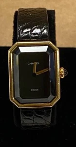 CHANEL PREMIERE 18K GOLD REF: 20435 20mm LADIES QUARTZ WATCH. - Picture 1 of 14