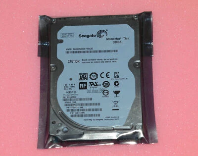 Seagate Momentus Thin 320Gb SATA 2.5" Hard Drive 5400 7mm 3Gbps HDD ST320LT020 - Image 1 of 3