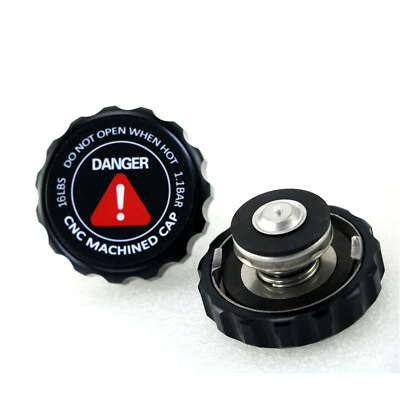 1.1Bar Universal Aluminium Billet Radiator Cap CNC Precision Machined  NEW - image 1 of 4