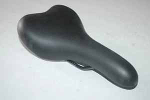 Road Bike Saddle 265/160mm Black 350g Touring Racing Hybrid MTB Fast USA Shipper - Picture 1 of 11