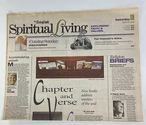 Periódico Macon Georgia Telegraph 18 de abril de 1998 Religión Dunham Gall Cómics - Imagen 1 de 12