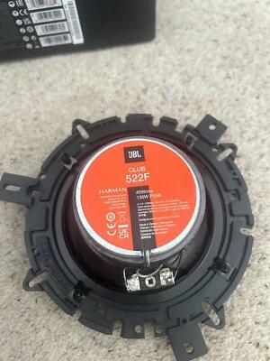 JBL CLUB 522F 13cm CAR SPEAKERS 5.25" 270W TOTAL 2-WAY DOOR COAXIAL OPEN BOX - Image 1 of 3