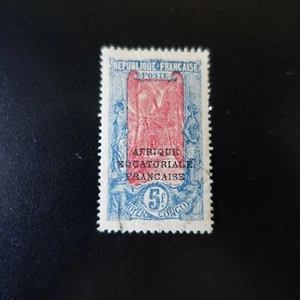 FRANCE COLONIE CONGO FRANÇAIS N°88 OBLITÉRÉ - Imagen 1 de 2