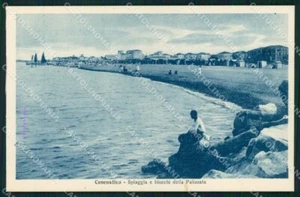 Forlì Cesenatico Spiaggia Blocchi Palizzata cartolina RB6730 - Imagen 1 de 2