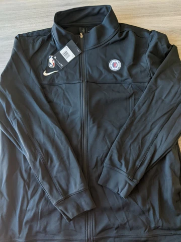 Nike NBA Los Angeles CLIPPERS Dri-Fit WARM UP Jacket SZ XX Large AV1658-010 Cover
