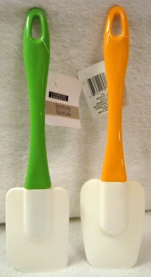 Cooking Concept Spatula 10" Long Lot of 2 Green & Orange    **FAST SHIP** - Image 1 of 2