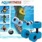 NEW Aqua Leisure Aerobics Water Workout No Impact 2 Exercise Dumbells / Barbells