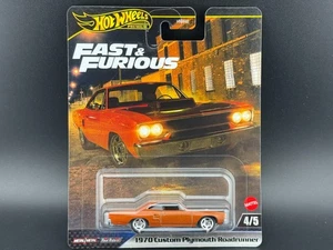 Hot Wheels 1970 Plymouth Roadrunner Fast and Furious HNW46-956L 1/64 - Picture 1 of 1