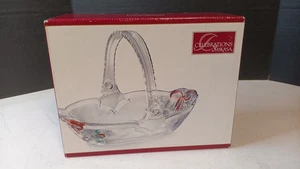 Celebrations by Mikasa Holiday Bells Collection 7.75" cesta plato caramelo cuenco - Imagen 1 de 4