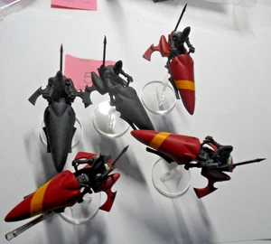 Warhammer 40k Eldar Aeldari Wind Riders Jetbikes magnetisierte Flying Bases R53 - Bild 1 von 7