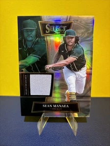 2022 Panini Select - Select Swatches Sean Manaea #SELS-SM Holo Prizm /250 (MEM) - Picture 1 of 2