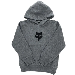 Fox Racing Youth Legacy Fleece Pullover Hoodie Long Sleeve Heather Graphite - Picture 1 of 3