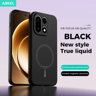 For OnePlus 15, Luxury Phone Case Wireless Charge Soft Liquid Silicone TPU Cover - Image 1 of 4