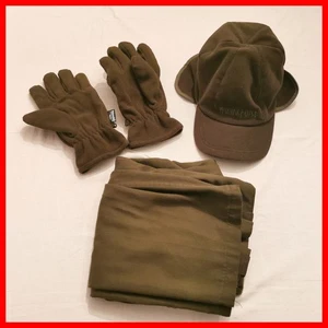 Fleece-Handschuhe Jagd THINSULATE Mütze 62 WALD & FORST Hose Gr. 96/100 oliv NEU - Bild 1 von 12