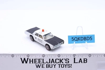 Police Cruiser 1968 1969 Redline Hot Wheels Mattel Vintage Redline RL casi como nuevo Foto 1 de 4