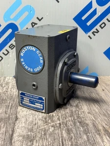 BOSTON GEAR 726-5-G RIGHT ANGLE WORM GEAR SPEED REDUCER 5:1 RATIO - Picture 1 of 15