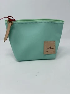 Jon Hart Red Coin Purse “AB” Zip Pouch - Picture 1 of 3