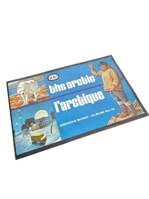 Brooke Bond Album 16 The Arctic Canadian Tea Card Collectors Book - Image 1 of 4