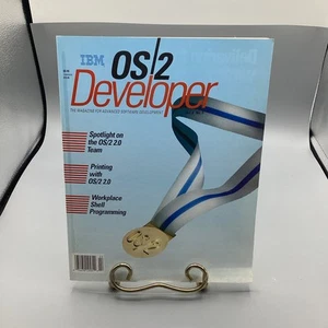 OS/2 DEVELOPER MAGAZINE Summer 1992 VOL 4 NO. 3 *RARE* - Picture 1 of 6
