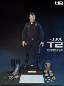 Enterbay Terminator 2 T-1000 Robert Patrick Real Masterpiece 1/4 Figures Toys - Picture 1 of 13