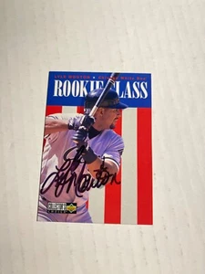 Tarjeta firmada por Lyle Mouton de los Medias Blancas de Chicago - Imagen 1 de 1