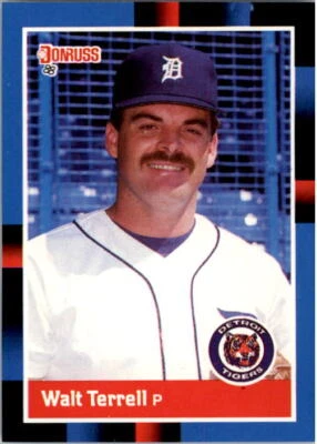 1988 Donruss #91 Walt Terrell - NM - Image 1 of 2