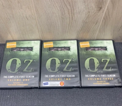 OZ DVD The 1st Season Vol-1, Vol-2 & Vol-3/HBO TV Entertainment Series Movie - Image 1 of 4