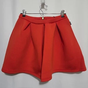 new with tag NWT Size Small S Diamond Supply Co Orange Mini Skirt - Picture 1 of 8